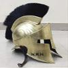 Medieval Armour King Leonidas Greek Spartan Roman Helmet | Legions Halloween Men's Spartan 300 Movie Helmet view 2