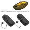 1 Pair Oar Holder Paddle Lock, Paddle Holder Support Universal for Inflatable Boat Kayak Canoe Dinghy Raft 0.4in Iron Core view 3