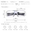 SooGree Sport Goggles Basketball Soccer Football Sports Protective Eyewear Eye Safety Glasses Men Women Racquetball Goggles Lens Replaceable (Transparent Frame Black Pad) view 2