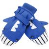 American Trends Toddler Snow Gloves Winter Kids Ski Glove Waterproof Mittens for Toddler Boys Girls Warm Mitten Blue Whale S(Fits 2-4 Years) view 2