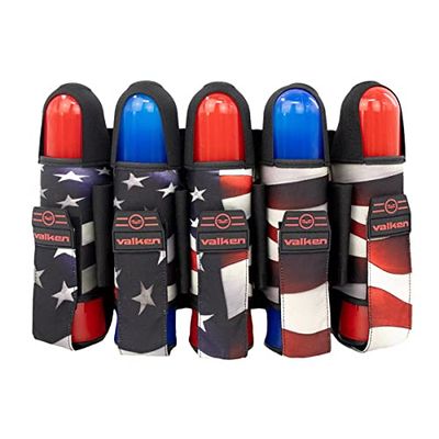 Valken Fate GFX 5+8 Paintball Harness (Merica RWB)