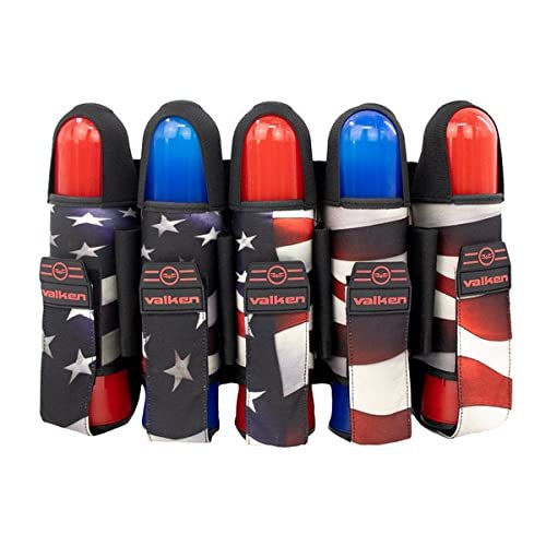 Valken Fate GFX 5+8 Paintball Harness (Merica RWB)