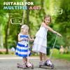 MOUNTALK 3 Wheel Scooters for Kids Age 3-5/5-8 Years Old, Kick Scooter for Boys and Girls with Light Up Wheels, Mini Scooter for Children (Blue) view 3