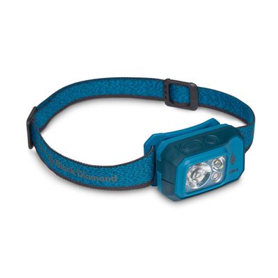 BLACK DIAMOND Storm 500-R Rechargeable Headlamp | 500 Lumens Brightness | Micro-USB Charging | Waterproof & Compact | Camping, Hiking, Running | Azul
