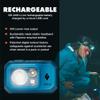 BLACK DIAMOND Storm 500-R Rechargeable Headlamp | 500 Lumens Brightness | Micro-USB Charging | Waterproof & Compact | Camping, Hiking, Running | Azul view 2