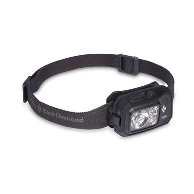 BLACK DIAMOND Storm 450 Headlamp, AAA Powered, Dimmable, Waterproof, Black