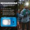 BLACK DIAMOND Spot 400-R Rechargeable Headlamp | 400 Lumens, Dimmable | Micro-USB Charging | Waterproof & Compact | Camping, Hiking, Running | Azul view 2