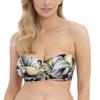 Fantasie Women's Bamboo Grove Underwire Twist Bandeau Bikini Top view 2