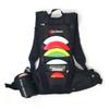 Disc Store Trekker Golf Backpack - Padded Bag for Discs & Accessories, Frisbee Set Storage, Water Bladder Ready, Red view 2