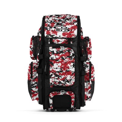 Boombah Rolling Superpack XL Digital Camo Black/Red