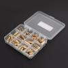 01 02 015 Fishing Brass Sinkers Weights Kit, Brass Fishing Tackle Sinkers Texas Rig Polished Portable Carolina Rig for Saltwater Fishing for Freshwater Fishing view 4