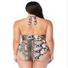Bleu Rod Beattie Walk On The Wild Side Halter One-Piece Natural 4 view 2