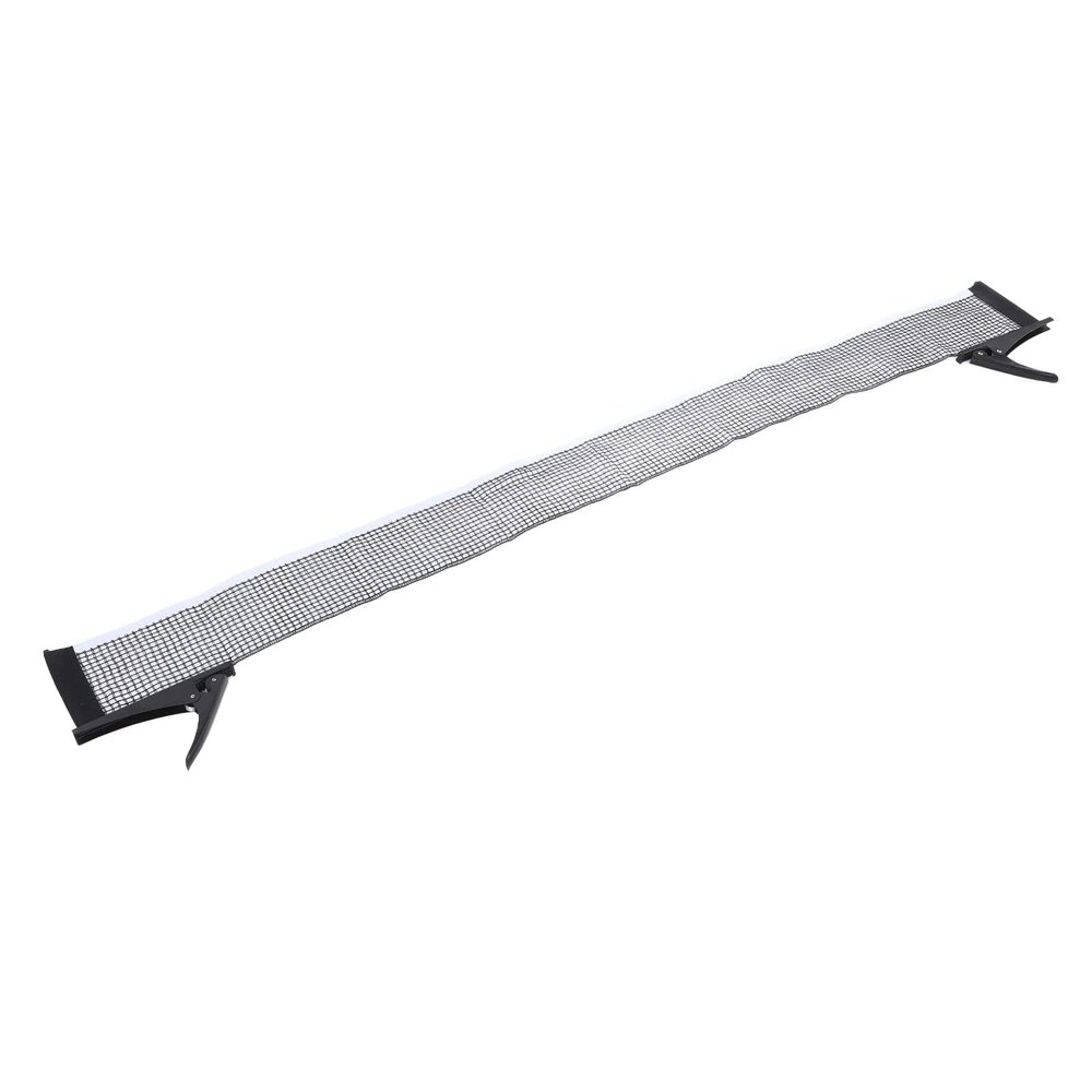 01 02 015 Standard Table Tennis Net Rack Set, Indoor Table Tennis Match Net Belt Bracket Stable Dense Professional Protable for Training for Entertainment