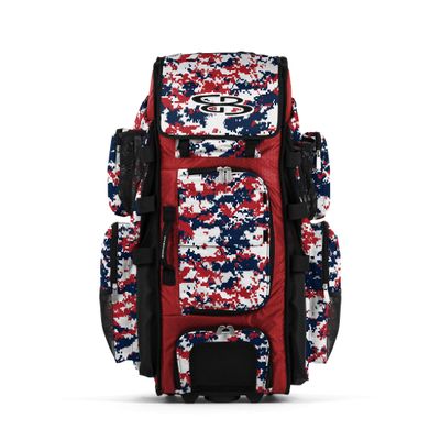 Boombah Rolling Superpack XL Digital Camo Red/Navy