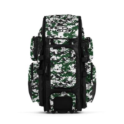 Boombah Rolling Superpack XL Digital Camo Black/Dark Green