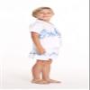 Matchable Family Hawaiian Aloha Shirt, White with Blue Hibiscus, Boy, Size 2 view 4