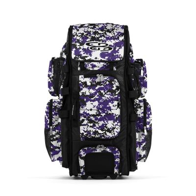 Boombah Rolling Superpack XL Digital Camo Black/Purple