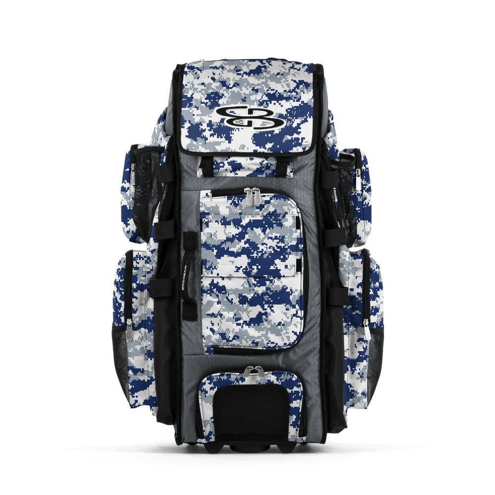 Boombah Rolling Superpack XL Digital Camo Gray/Royal Blue