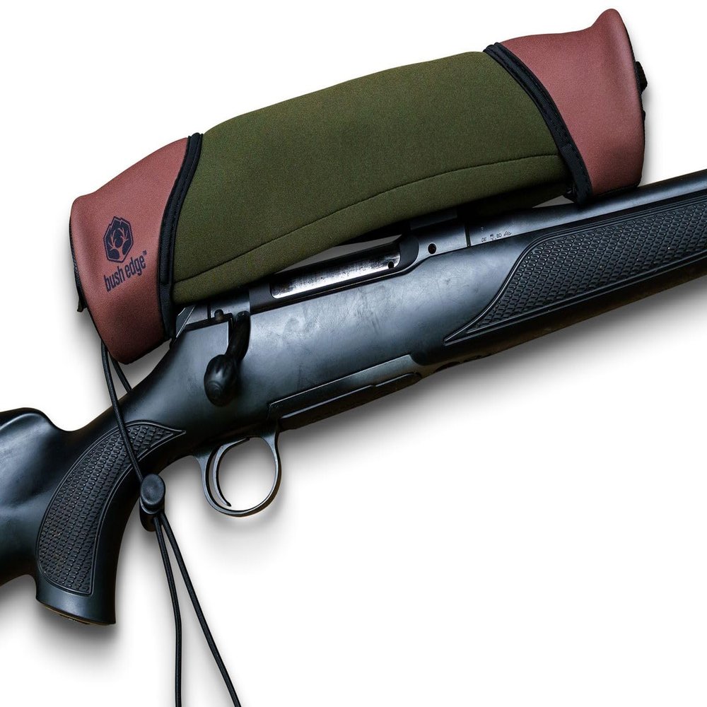 Scope Cover - Bush Edge Protector-Series | Impact Protection, Waterproof 3-Layer Neoprene, Reinforced Ends, Quick Access. Adjustable Cord for Varied Sizing (Meduim/Large)