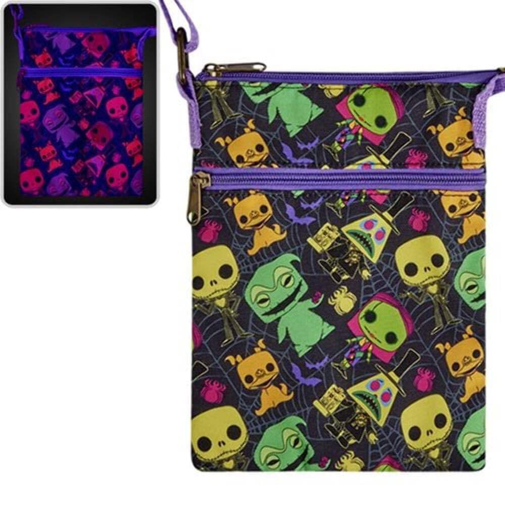 Loungefly FNKO POP WD TNBC BLKLIT PSPRT TB