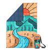 4Monster Outdoor Down Blankets Camping Blanket 650 Fill Travel Down Quilt Compact Waterproof for Picnics, Beach Trips, Camping and Backpacking (National Park D, 54 * 80") view 1