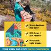 4Monster Outdoor Down Blankets Camping Blanket 650 Fill Travel Down Quilt Compact Waterproof for Picnics, Beach Trips, Camping and Backpacking (National Park D, 54 * 80") view 3