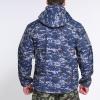 tuduoms Camouflage Tactical Jacket Men's Waterproof Softshell Hooded Fleece Coat Lightweight Military Hunting Jacket view 3