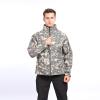 tuduoms Camouflage Tactical Jacket Men's Waterproof Softshell Hooded Fleece Coat Lightweight Military Hunting Jacket view 2