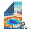 4Monster Outdoor Down Blankets Camping Blanket 650 Fill Travel Down Quilt Compact Waterproof for Picnics, Beach Trips, Camping and Backpacking (National Park C, 54 * 80") view 1