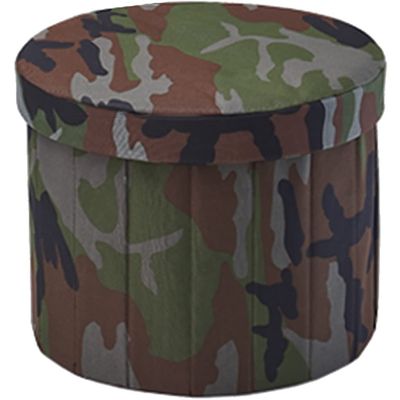 Car Toilet Seat Portable Oval Oxford Cloth Car Potty, Foldable Storage Bench for Rowing and Hiking, Respond to Emergencies (Color : Camouflage, Size : 39.5 * 31 * 33cm)