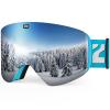 ZIONOR X11 Ski Goggles Magnetic Cylindrical Snowboard Snow Goggles for Men Women view 1