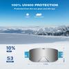 ZIONOR X11 Ski Goggles Magnetic Cylindrical Snowboard Snow Goggles for Men Women view 2