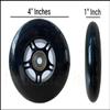 TreadLife Fitness Elliptical Replacement Wheel - Part Number 205979 - Compatible with Reebok RL900 RBE09951 (1 - Pack) view 2