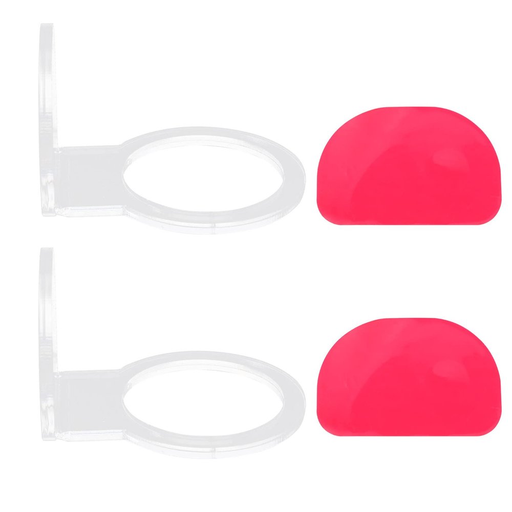 Wakauto 2pcs Acrylic Display Holder for Softball and Baseball Wall-Mounted Storage Rack for Clutter Organization and Space-Saving Design Accessories