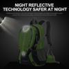 INOXTO Small Hiking Backpack with 2L Water Bladder and Rain Cover, 25L Hydration Backpack Hiking Daypack (Green) view 4