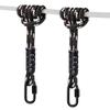 BeneLabel Poseidon Series Sewn Prusik Loops Ropes, Safety, 19", Diameter 2/5", 2 Pack, Black view 2