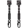 BeneLabel Poseidon Series Sewn Prusik Loops Ropes, Safety, 19", Diameter 2/5", 2 Pack, Black view 4