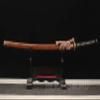HERO SWORD Fully Handmade Japanese Clay Tempered Folded Steel Sanmai Katana top Level Hadori Polishing Samurai Sword view 2