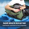 Yakhacker Kayak Cooler Bag, Waterproof Seat Back Cooler with Lawn-Chair Style Seats, Kayak Accessories Portable Ice Chest Cooler for Kayaking, Travel, Lunch, Beaches & Trips (Green) view 4