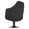 Gicov Boat Seat Cover - Waterproof Captain Chair Cover, Weather Resistant for Pontoon, Pedestal, Helm Chair view 1