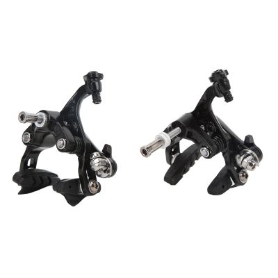 Alomejor C Brake Front Rear Set Road Calipers Aluminum Alloy Road C Brake Caliper Pull Brake Set Cycling Front Rear Rim Brake Clamp