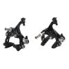 Alomejor C Brake Front Rear Set Road Calipers Aluminum Alloy Road C Brake Caliper Pull Brake Set Cycling Front Rear Rim Brake Clamp view 1