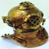 Antique Brass US Navy Mark V Diving Helmet Scuba Commando Antique Mini Divers Diving Helmet Home Decor Gift view 2
