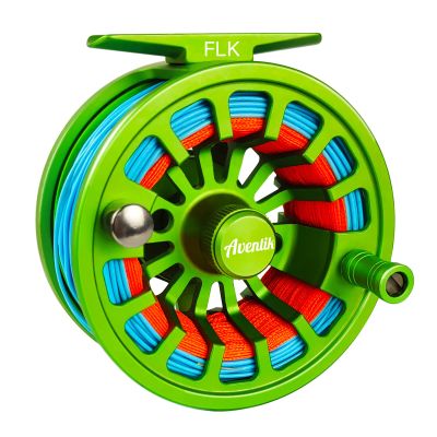 Aventik Fly Fishing Reel 3/4/5/6/7/8/9 Pre-Loaded Fly Reel with Line Combo (FLK 5/7 Kit)