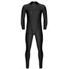 renvena Men's One Piece Skin-Tight Athletic Unitard Full Body Jumpsuit Spandex Dancewear Catsuit Black Medium view 1