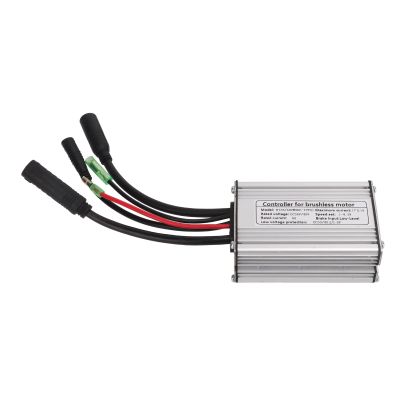 350W Electric Scooter Controller, 36V 48V 350W Electric Brushless Motor Controller with LCD4 Meter Dial Assist Sensor Brake Handle