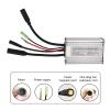 350W Electric Scooter Controller, 36V 48V 350W Electric Brushless Motor Controller with LCD4 Meter Dial Assist Sensor Brake Handle view 3