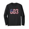 603 New Hampshire Area Code Long Sleeve T-Shirt view 1