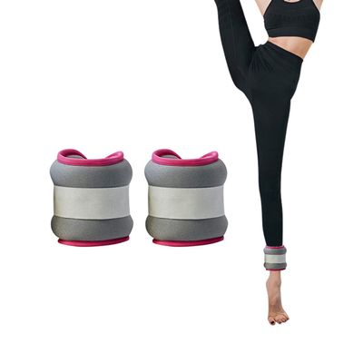 Wrist Weights for Women, Ankle Weights Set for Kids, 2 x 0.3kg/0.5kg Adjustable Wrist Strap Pair, Perfect for Dancing, Aerobics Exercise, Gymnastics(Size:single0.5KG,Color:gray)
