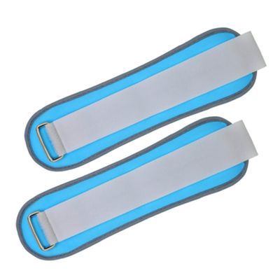 Ankle Wrist Weights, 2X0.3KG Ankle Weights Pair Set for Women, Kids and Men with Adjustable Strap for Arm, Hand and Leg, Perfect for Dancing, Running, Fitness(Color:light blue)